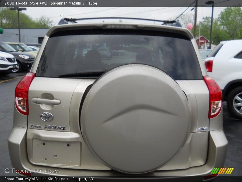 Savannah Metallic / Taupe 2008 Toyota RAV4 4WD