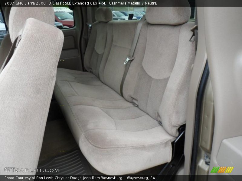 Cashmere Metallic / Neutral 2007 GMC Sierra 2500HD Classic SLE Extended Cab 4x4