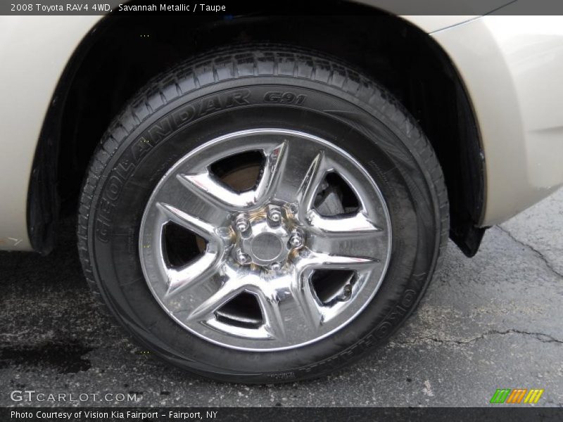 Savannah Metallic / Taupe 2008 Toyota RAV4 4WD