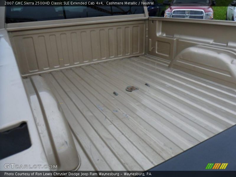 Cashmere Metallic / Neutral 2007 GMC Sierra 2500HD Classic SLE Extended Cab 4x4