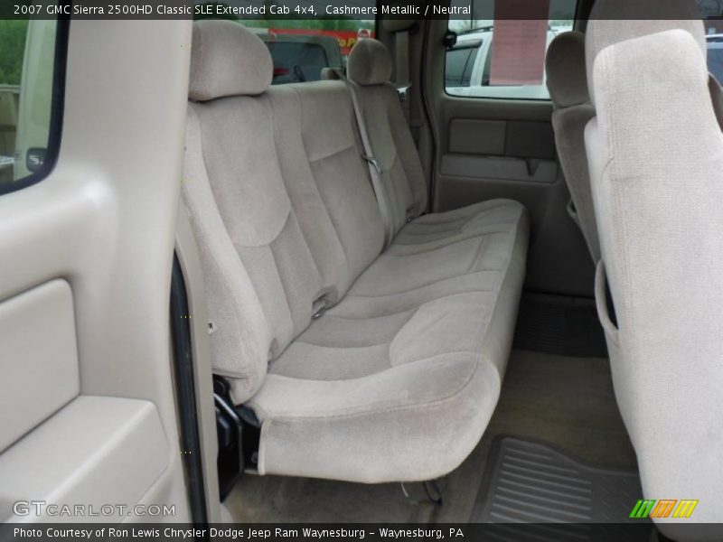 Cashmere Metallic / Neutral 2007 GMC Sierra 2500HD Classic SLE Extended Cab 4x4
