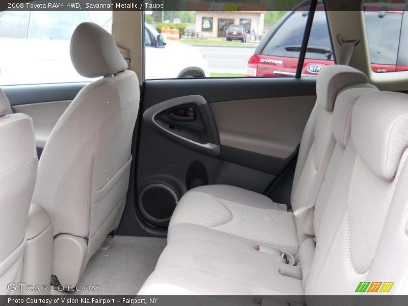 Savannah Metallic / Taupe 2008 Toyota RAV4 4WD