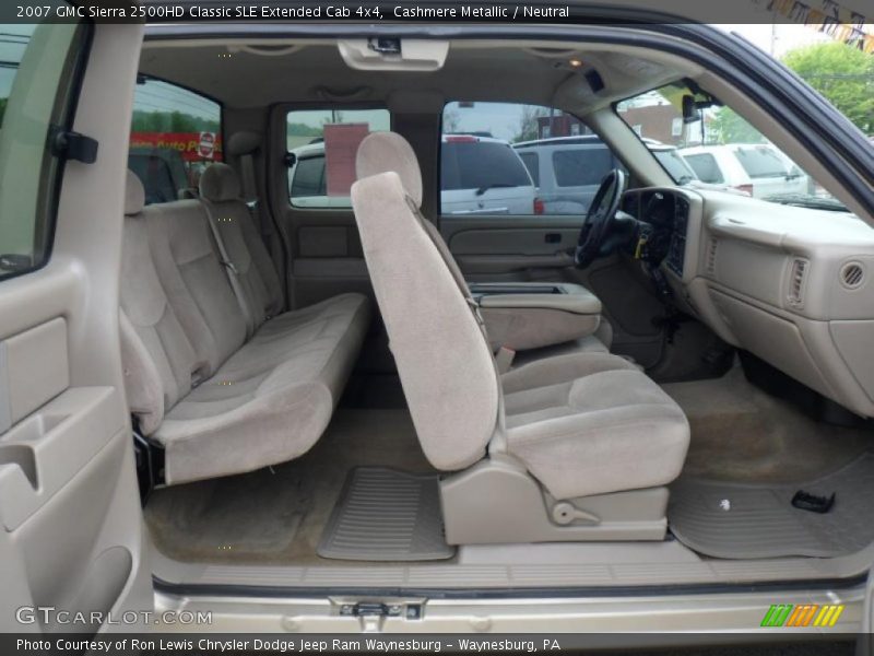 Cashmere Metallic / Neutral 2007 GMC Sierra 2500HD Classic SLE Extended Cab 4x4