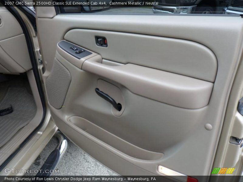 Cashmere Metallic / Neutral 2007 GMC Sierra 2500HD Classic SLE Extended Cab 4x4