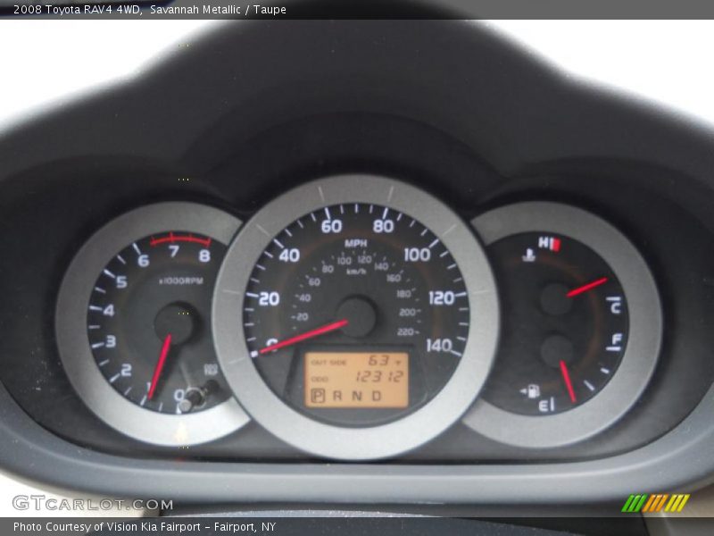 Savannah Metallic / Taupe 2008 Toyota RAV4 4WD