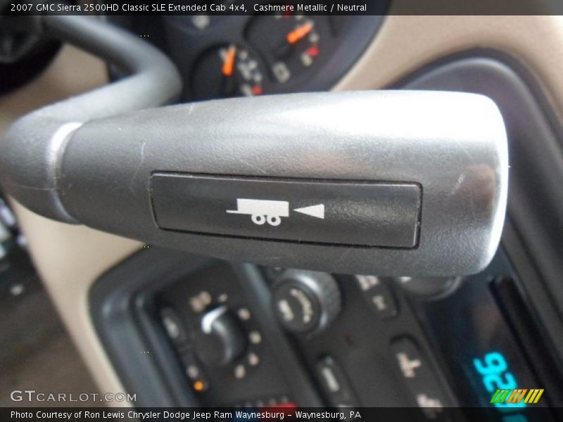 Cashmere Metallic / Neutral 2007 GMC Sierra 2500HD Classic SLE Extended Cab 4x4