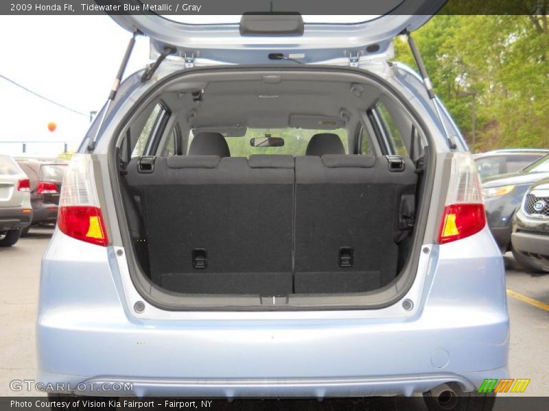 Tidewater Blue Metallic / Gray 2009 Honda Fit
