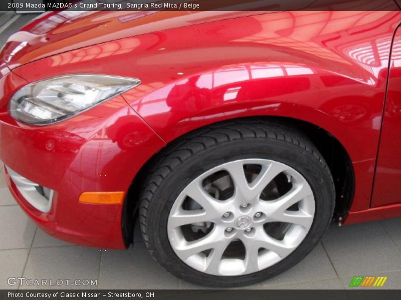 Sangria Red Mica / Beige 2009 Mazda MAZDA6 s Grand Touring