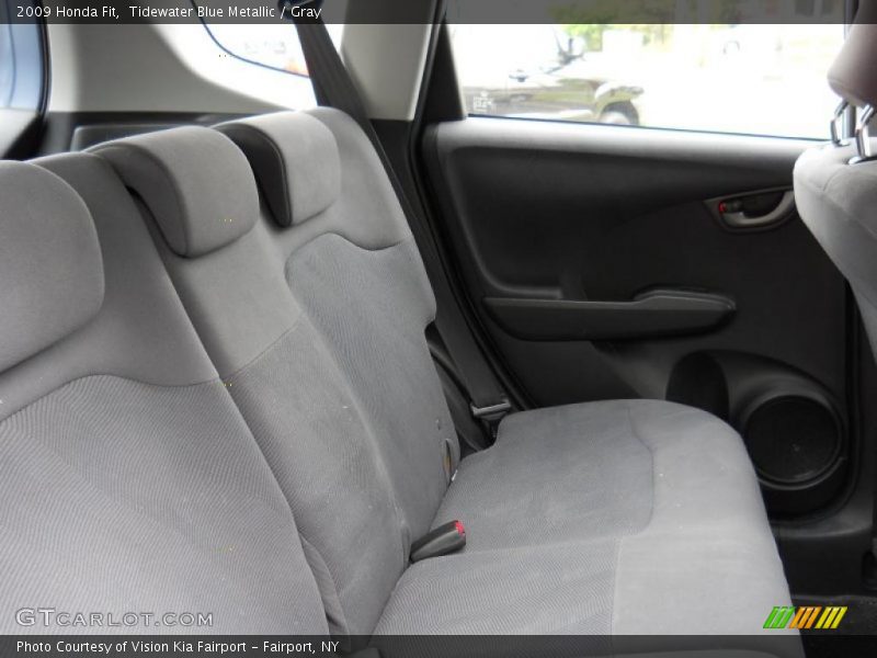 Tidewater Blue Metallic / Gray 2009 Honda Fit