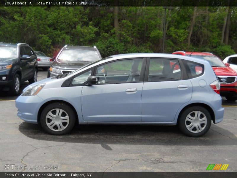  2009 Fit  Tidewater Blue Metallic