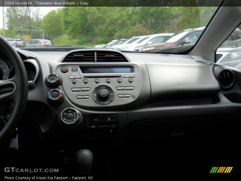 Tidewater Blue Metallic / Gray 2009 Honda Fit