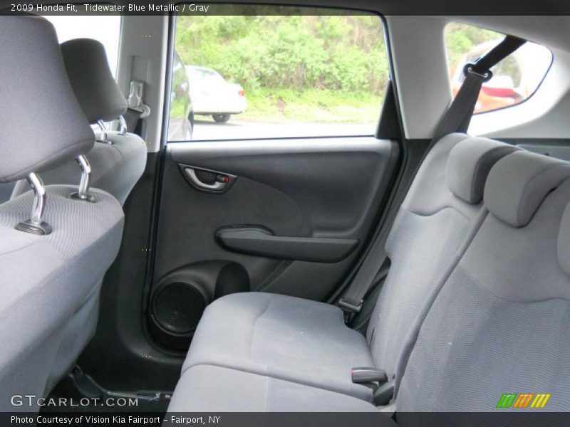 Tidewater Blue Metallic / Gray 2009 Honda Fit