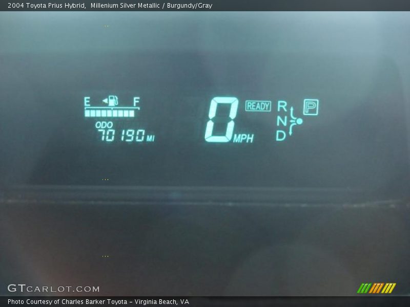  2004 Prius Hybrid Hybrid Gauges