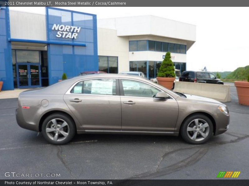 Mocha Steel Metallic / Cocoa/Cashmere 2011 Chevrolet Malibu LT