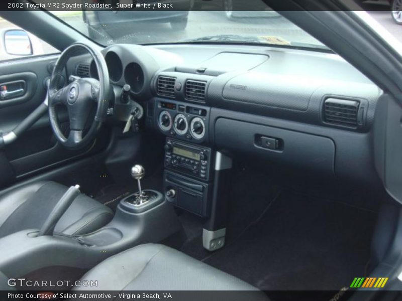 Dashboard of 2002 MR2 Spyder Roadster