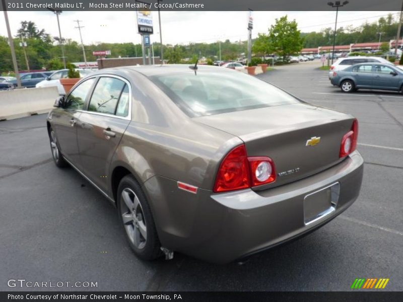 Mocha Steel Metallic / Cocoa/Cashmere 2011 Chevrolet Malibu LT
