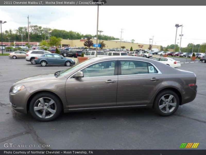 Mocha Steel Metallic / Cocoa/Cashmere 2011 Chevrolet Malibu LT