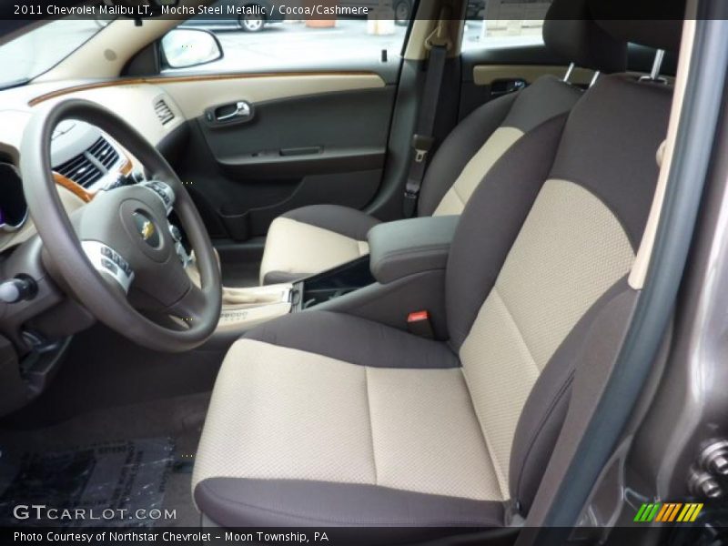 Mocha Steel Metallic / Cocoa/Cashmere 2011 Chevrolet Malibu LT