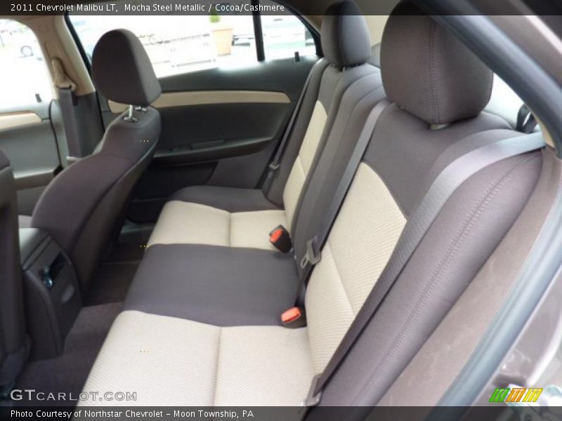 Mocha Steel Metallic / Cocoa/Cashmere 2011 Chevrolet Malibu LT