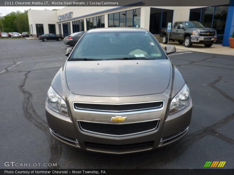 Mocha Steel Metallic / Cocoa/Cashmere 2011 Chevrolet Malibu LT