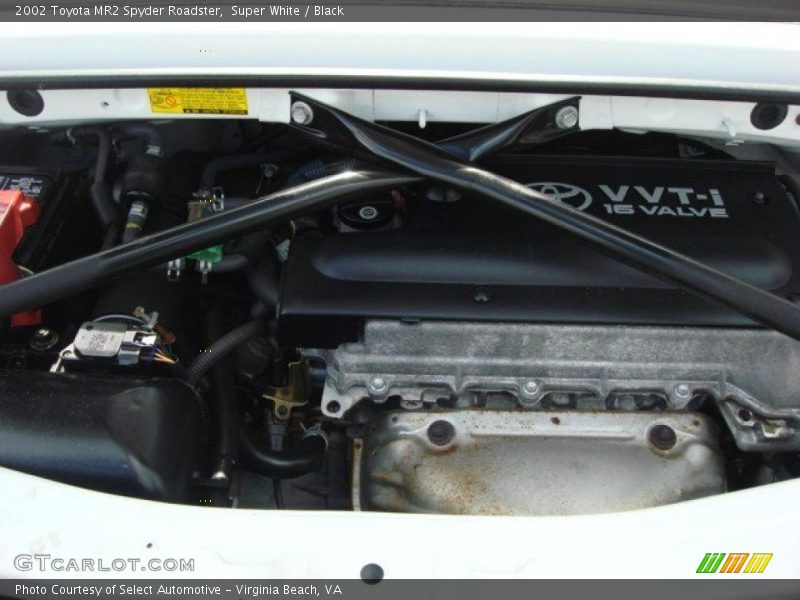  2002 MR2 Spyder Roadster Engine - 1.8 Liter DOHC 16-Valve VVT-i 4 Cylinder