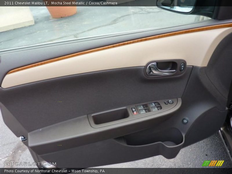 Mocha Steel Metallic / Cocoa/Cashmere 2011 Chevrolet Malibu LT
