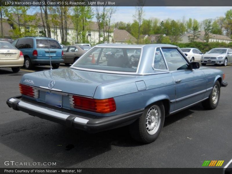 Light Blue / Blue 1979 Mercedes-Benz SL Class 450 SL Roadster