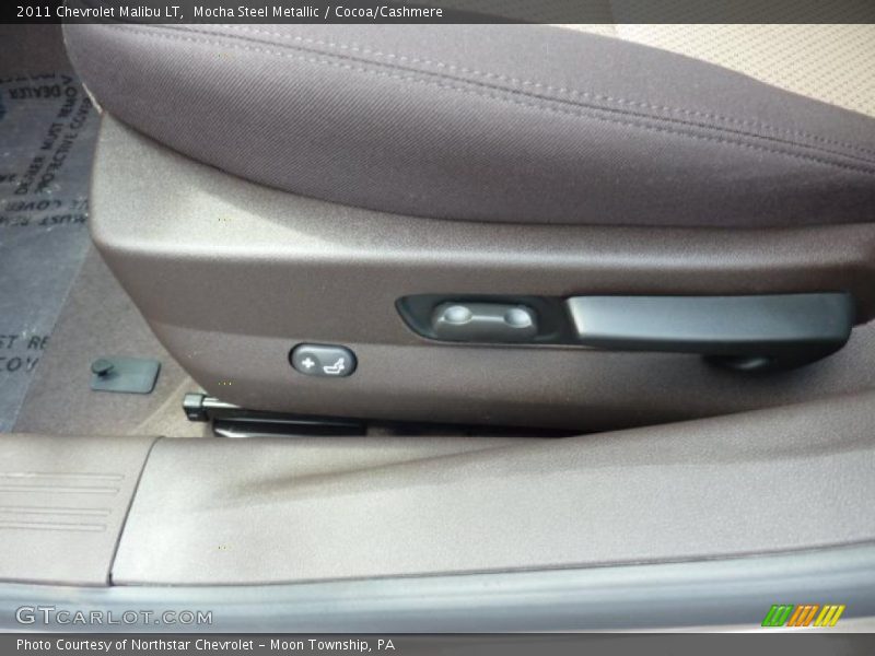 Mocha Steel Metallic / Cocoa/Cashmere 2011 Chevrolet Malibu LT