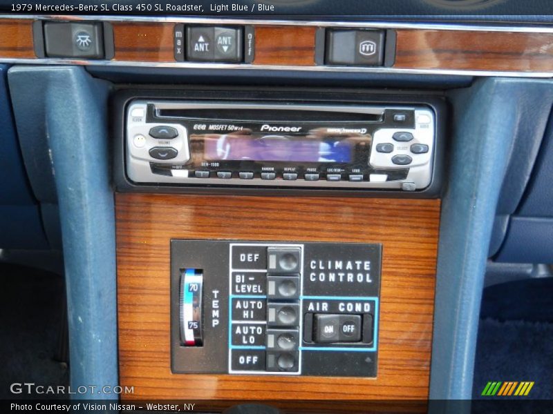 Controls of 1979 SL Class 450 SL Roadster