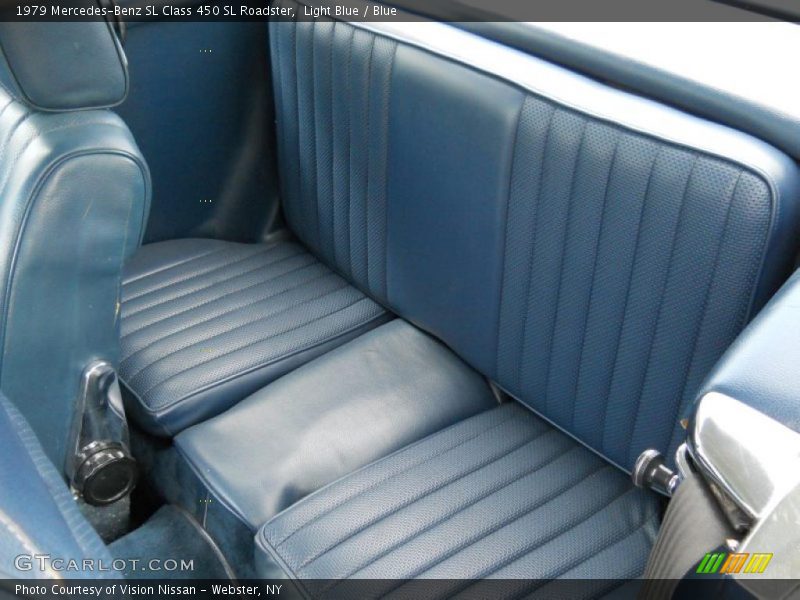  1979 SL Class 450 SL Roadster Blue Interior