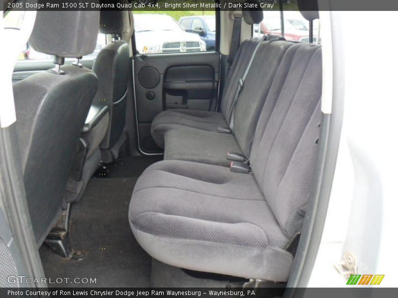 Bright Silver Metallic / Dark Slate Gray 2005 Dodge Ram 1500 SLT Daytona Quad Cab 4x4
