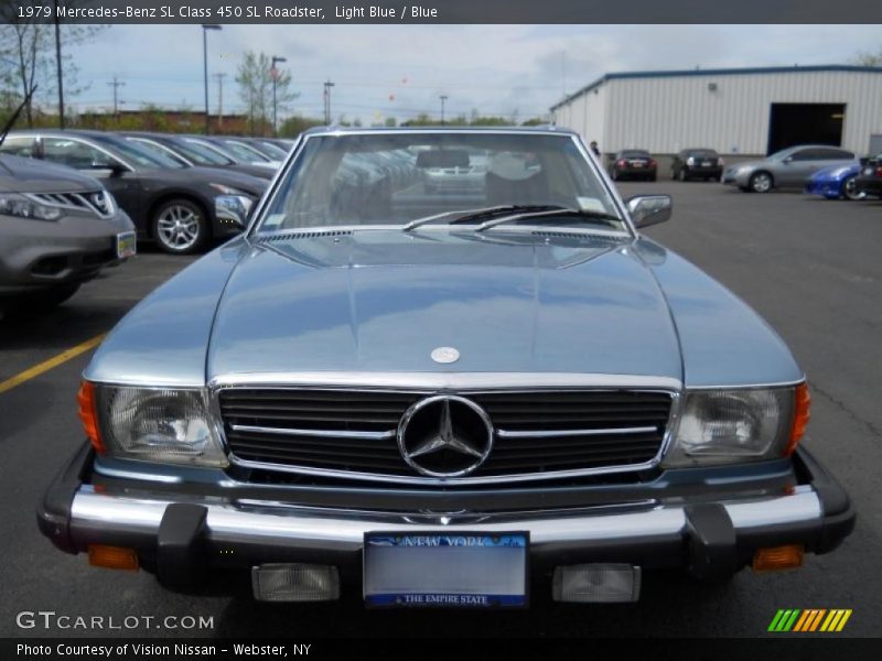 Light Blue / Blue 1979 Mercedes-Benz SL Class 450 SL Roadster
