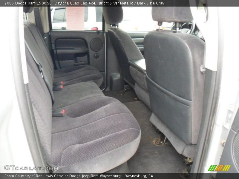 Bright Silver Metallic / Dark Slate Gray 2005 Dodge Ram 1500 SLT Daytona Quad Cab 4x4