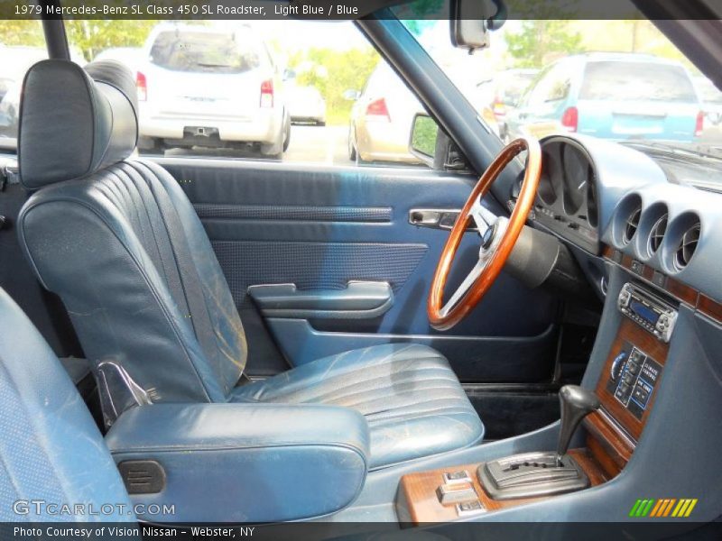  1979 SL Class 450 SL Roadster Blue Interior