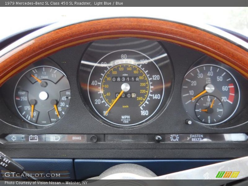  1979 SL Class 450 SL Roadster 450 SL Roadster Gauges