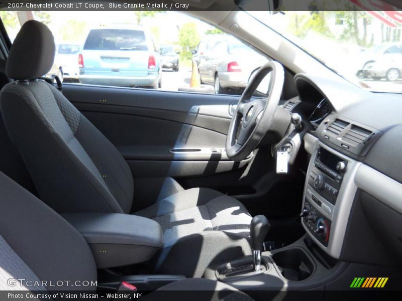 Blue Granite Metallic / Gray 2007 Chevrolet Cobalt LT Coupe