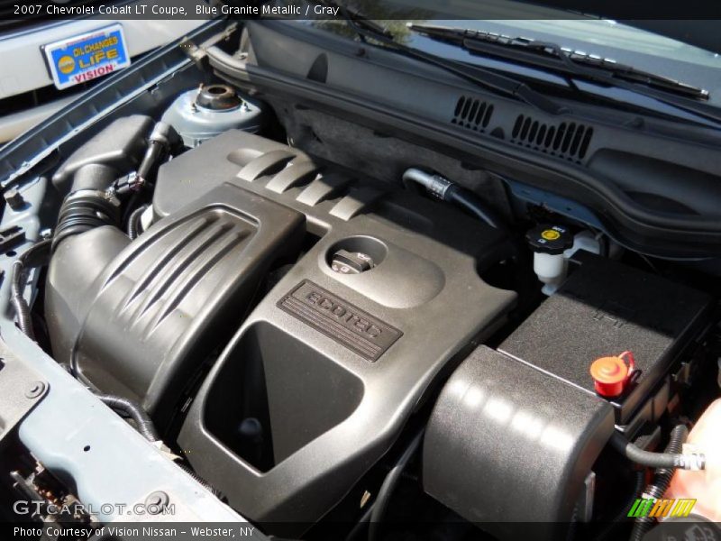 Blue Granite Metallic / Gray 2007 Chevrolet Cobalt LT Coupe