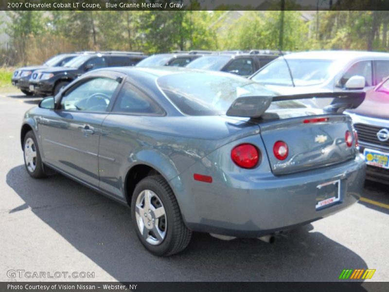 Blue Granite Metallic / Gray 2007 Chevrolet Cobalt LT Coupe