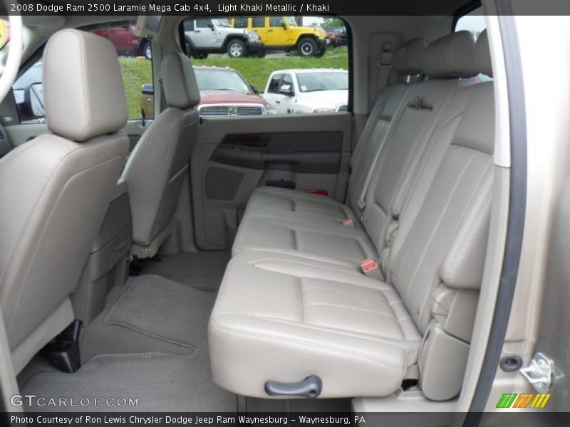 2008 Ram 2500 Laramie Mega Cab 4x4 Khaki Interior