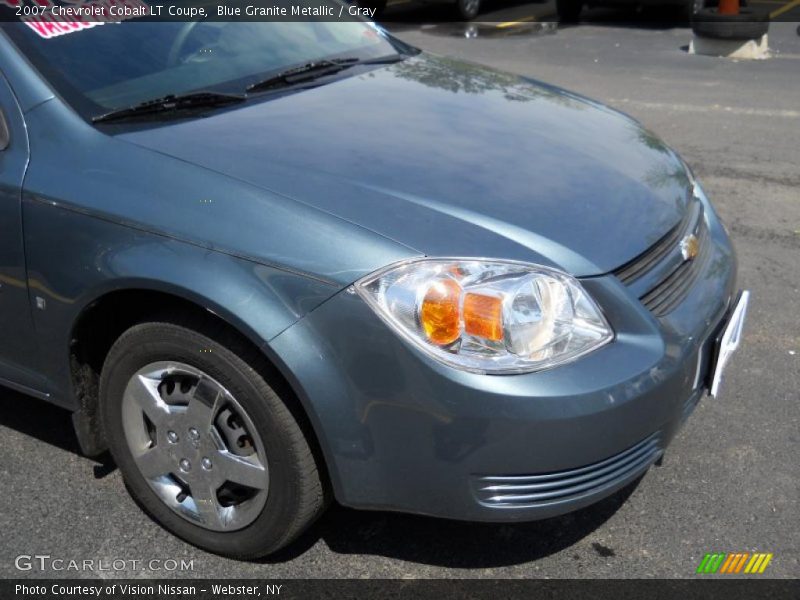 Blue Granite Metallic / Gray 2007 Chevrolet Cobalt LT Coupe