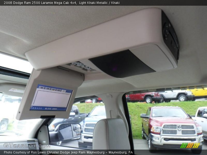 Light Khaki Metallic / Khaki 2008 Dodge Ram 2500 Laramie Mega Cab 4x4