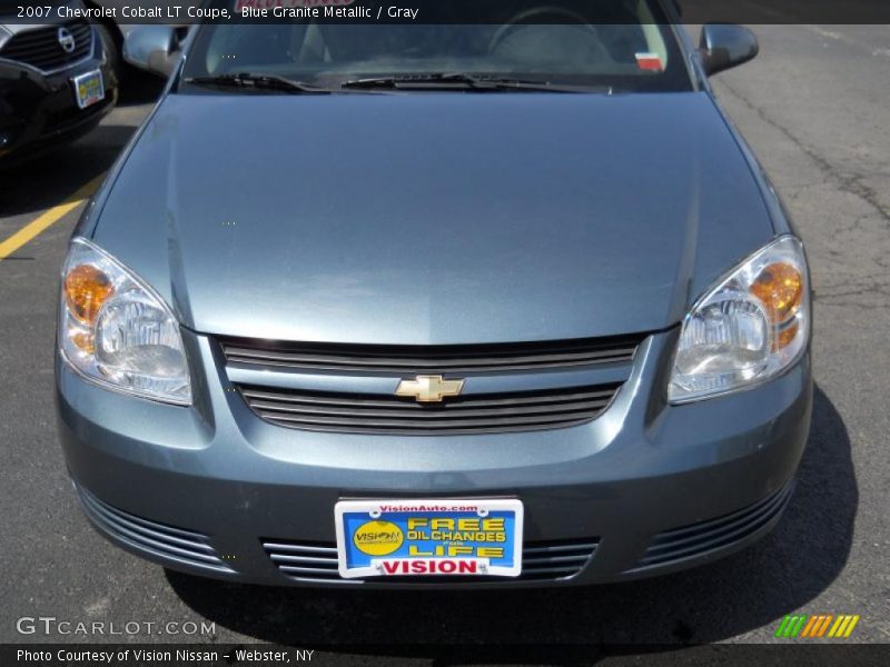 Blue Granite Metallic / Gray 2007 Chevrolet Cobalt LT Coupe