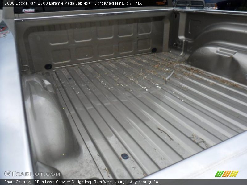 Light Khaki Metallic / Khaki 2008 Dodge Ram 2500 Laramie Mega Cab 4x4