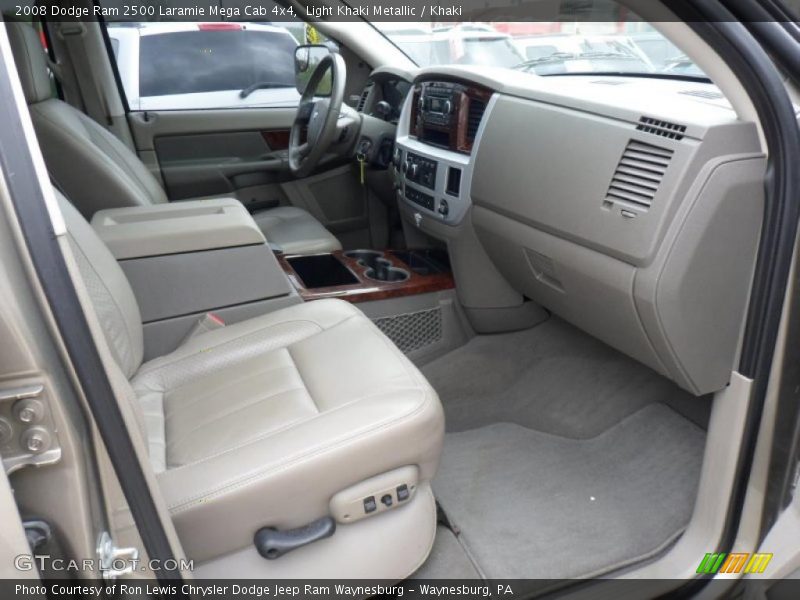  2008 Ram 2500 Laramie Mega Cab 4x4 Khaki Interior