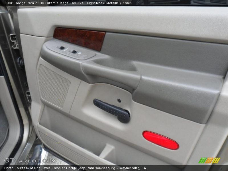 Door Panel of 2008 Ram 2500 Laramie Mega Cab 4x4