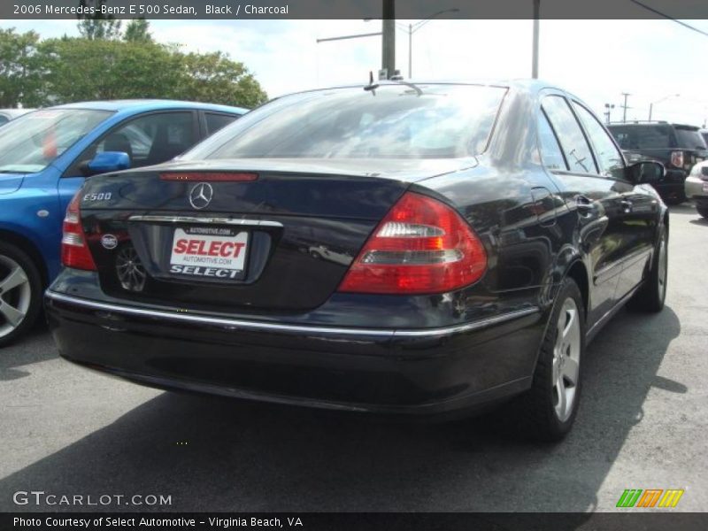 Black / Charcoal 2006 Mercedes-Benz E 500 Sedan