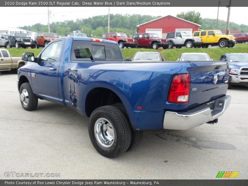  2010 Ram 3500 SLT Regular Cab Deep Water Blue