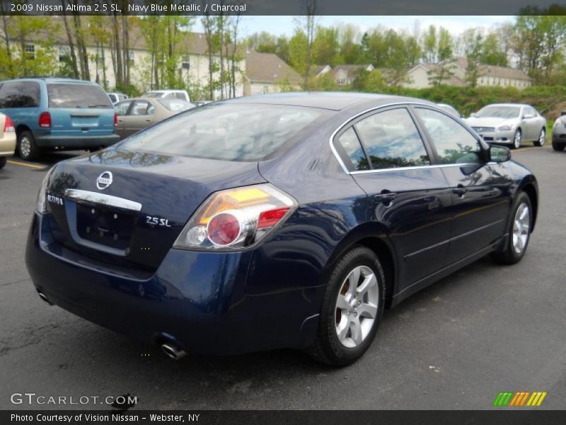 Navy Blue Metallic / Charcoal 2009 Nissan Altima 2.5 SL
