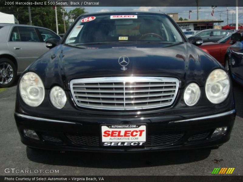 Black / Charcoal 2006 Mercedes-Benz E 500 Sedan