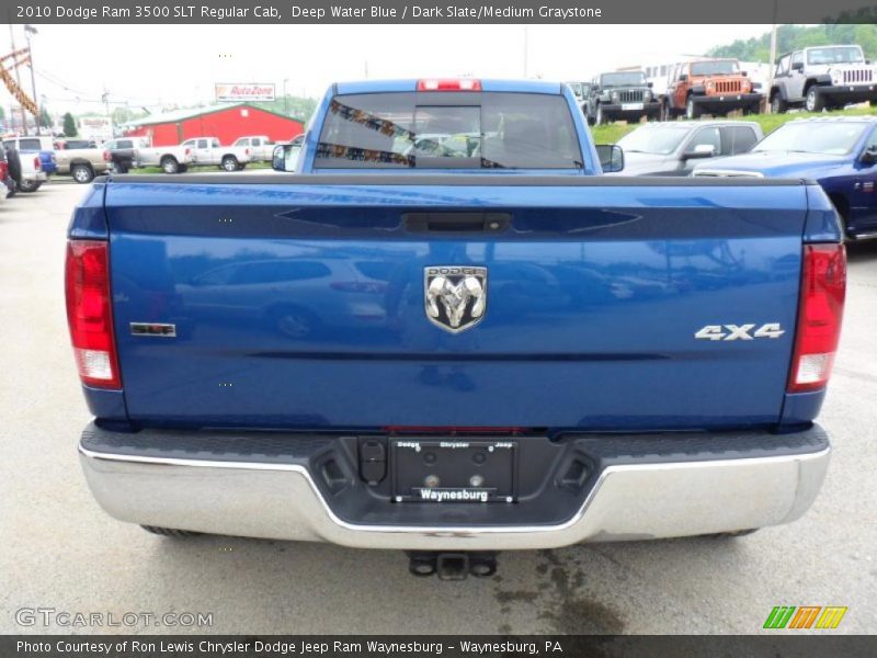  2010 Ram 3500 SLT Regular Cab Deep Water Blue
